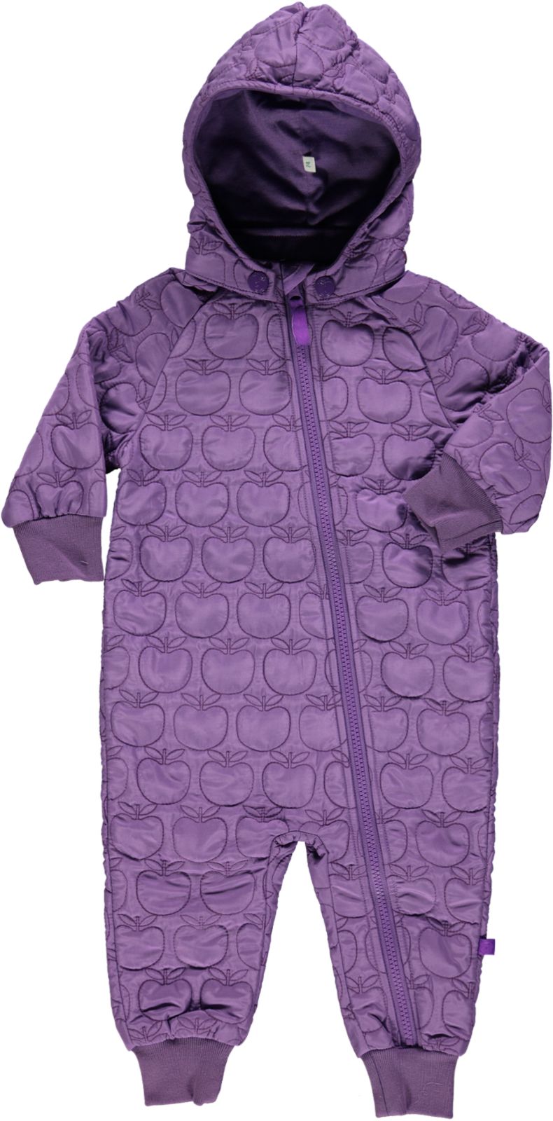 Baby thermal suit with apples