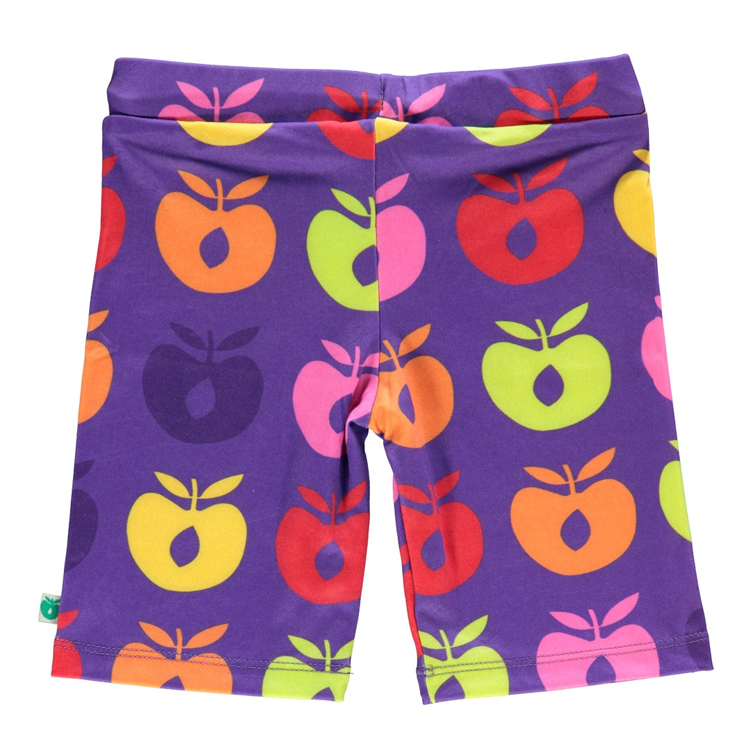 UV50 Swim Trunks with Retro Apples