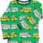 Long-sleeved blouse with ambulances