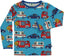 Long-sleeved top with emergency vehicles