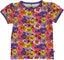 T-shirt med blomster