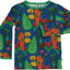 Long-sleeved vegetable top