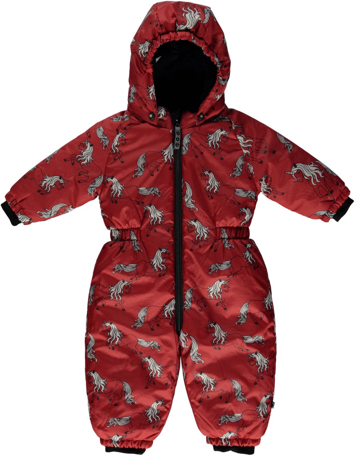 Baby unicorn snowsuit