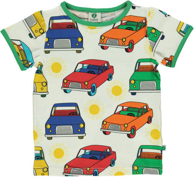 T-shirt med biler