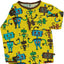Long-sleeved t-shirt with robots