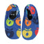 Swim shoes with retro apples