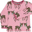 Long-sleeved blouse with deer