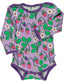 Long-sleeved strawberry bodysuit