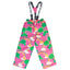 Ski pants with rainbows