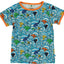 T-shirt med fisk