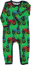 Long-sleeved all-in-one with tractors