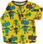 Long-sleeved t-shirt with robots