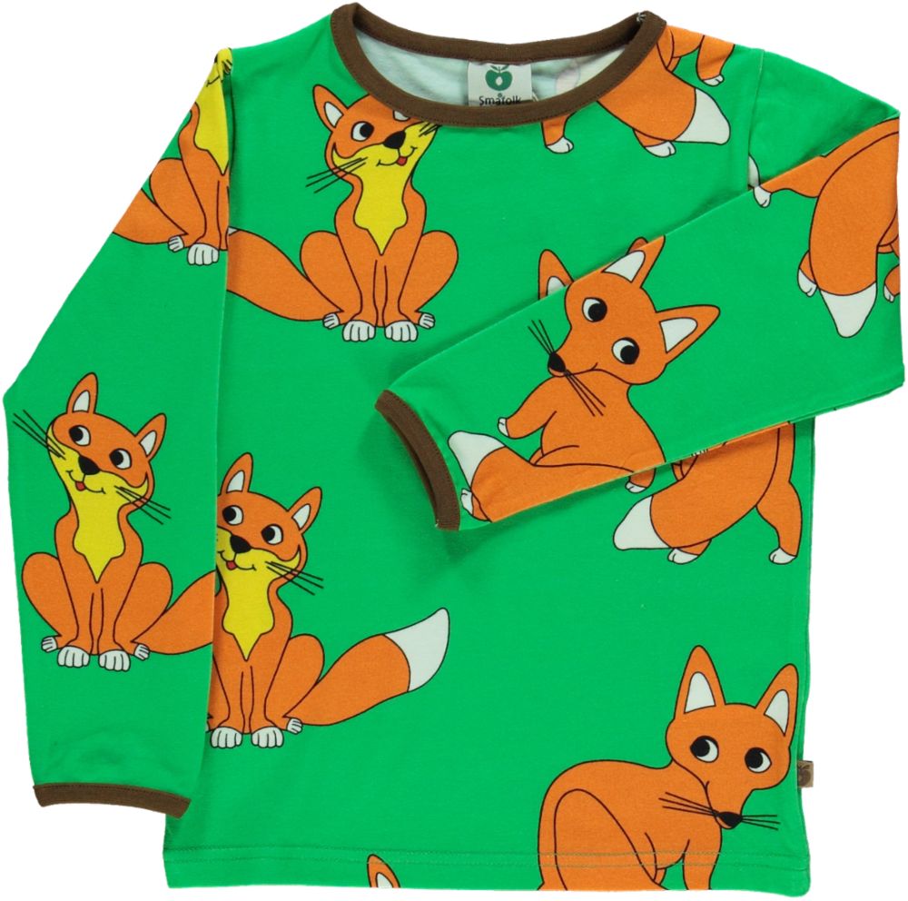 T-shirt med ræv