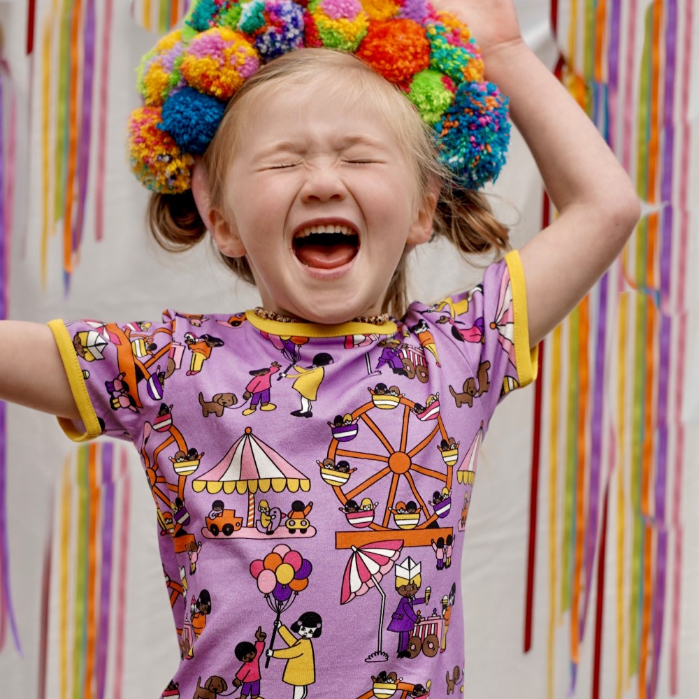 T-shirt with fairground