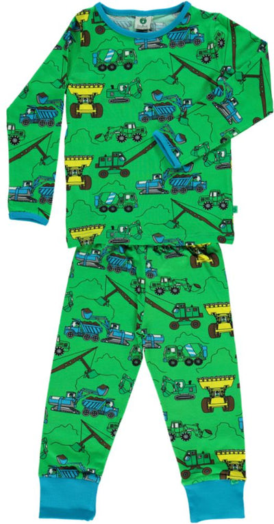 Pajamas with machines