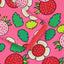 Long-sleeved blouse with strawberries