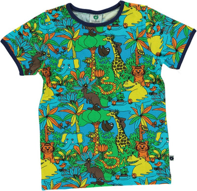 T-shirt with jungle print