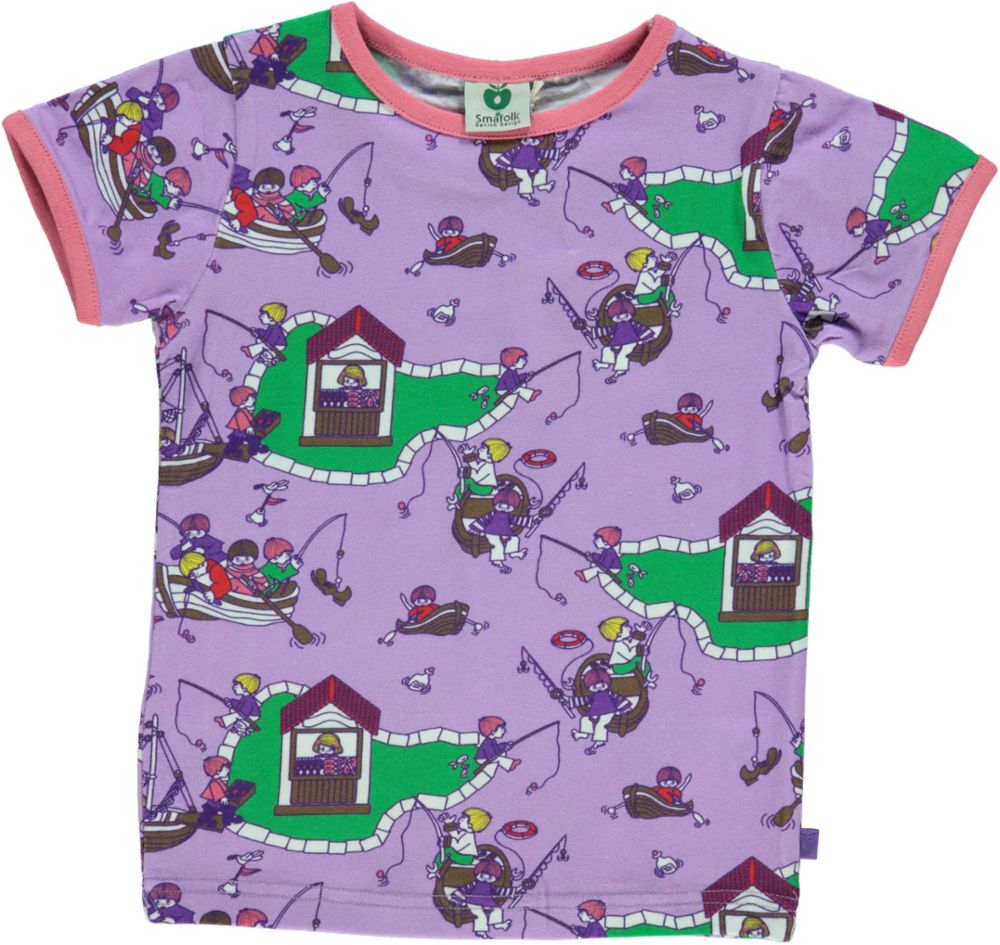 T-shirt with boat