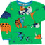 Long-sleeved dinosaur top