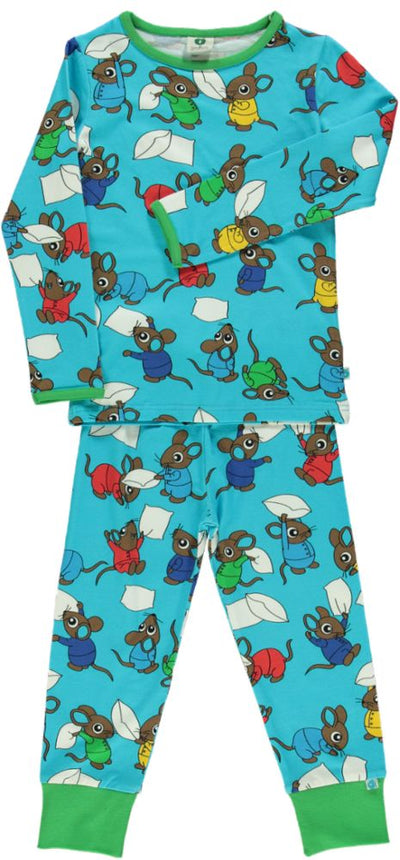 Pajamas with mouse print