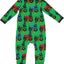 Long-sleeved all-in-one with tractors