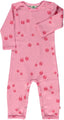 Wool-blend bodysuit with apples