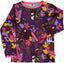 Long-sleeved blouse with forest animals