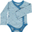 Long-sleeved bodysuit with mini apples for premature babies