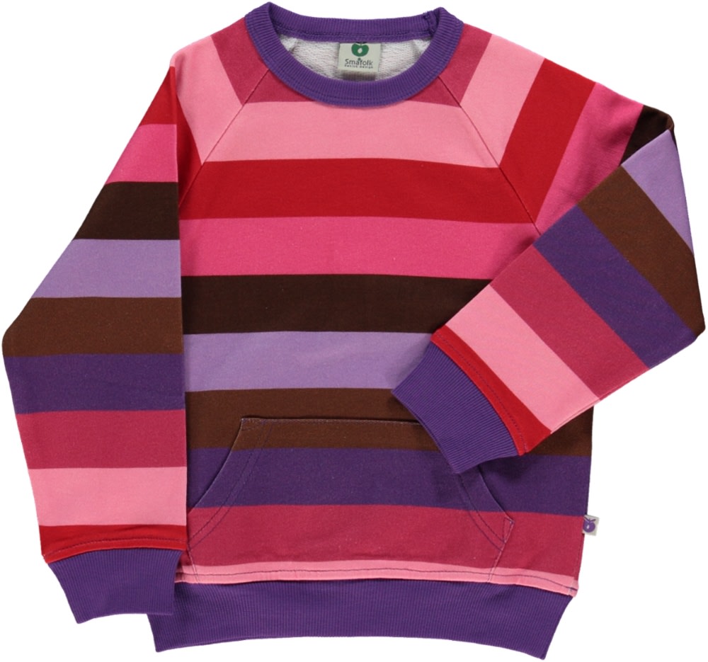 Striped sweatshirt