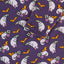 Long-sleeved top with badger and squirrel