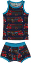 Underwear set with fire trucks