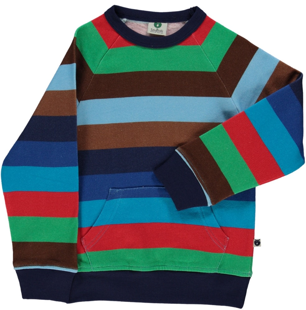 Striped sweatshirt
