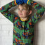 Long-sleeved shirt with combine harvesters