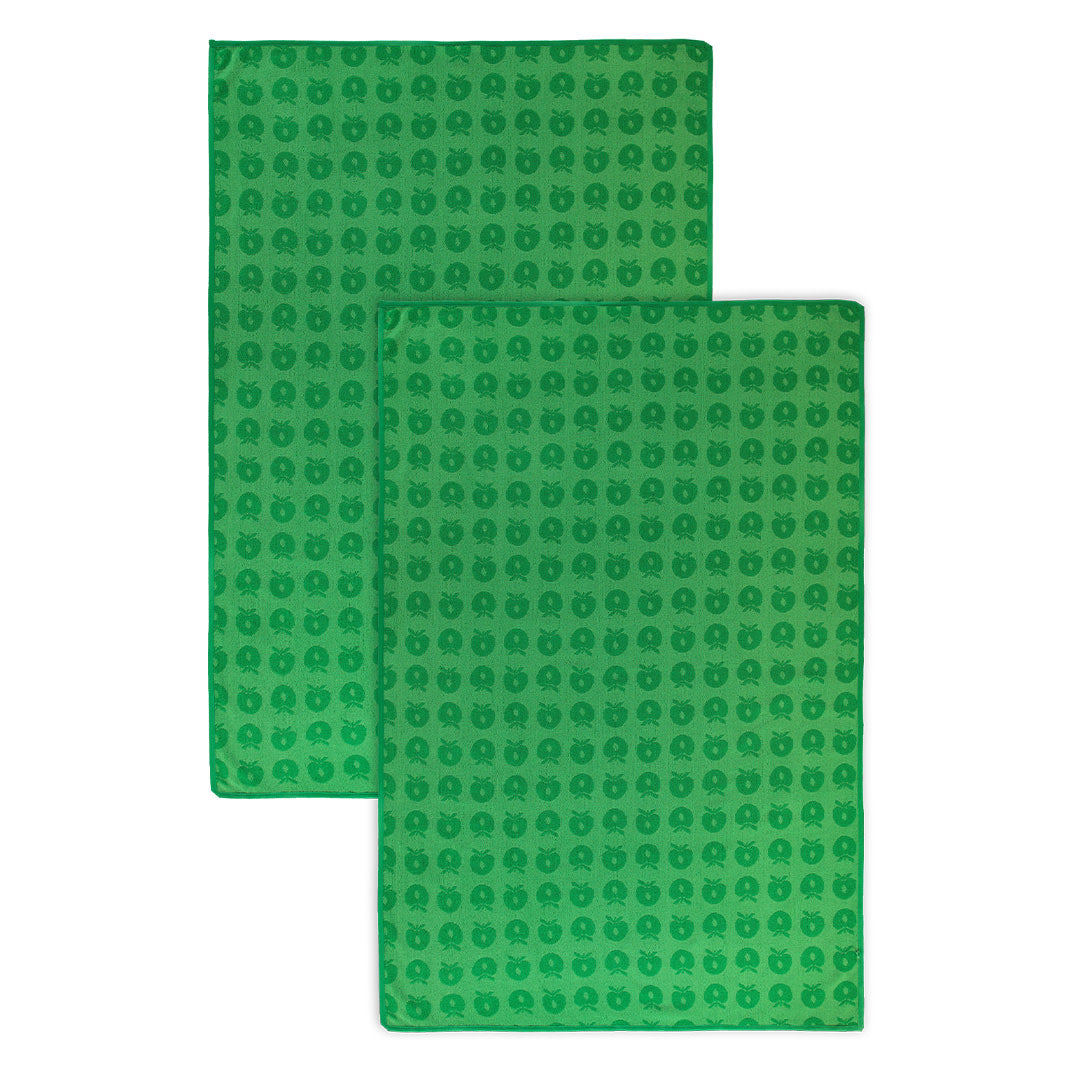2 pack towels 100x150 with apples
