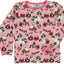 Long-sleeved blouse with winter landscape