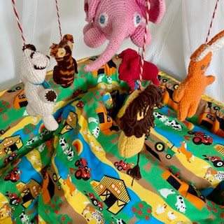 Junior bedding 100x140cm with Landscape