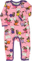 Long-sleeved all-in-one with mice