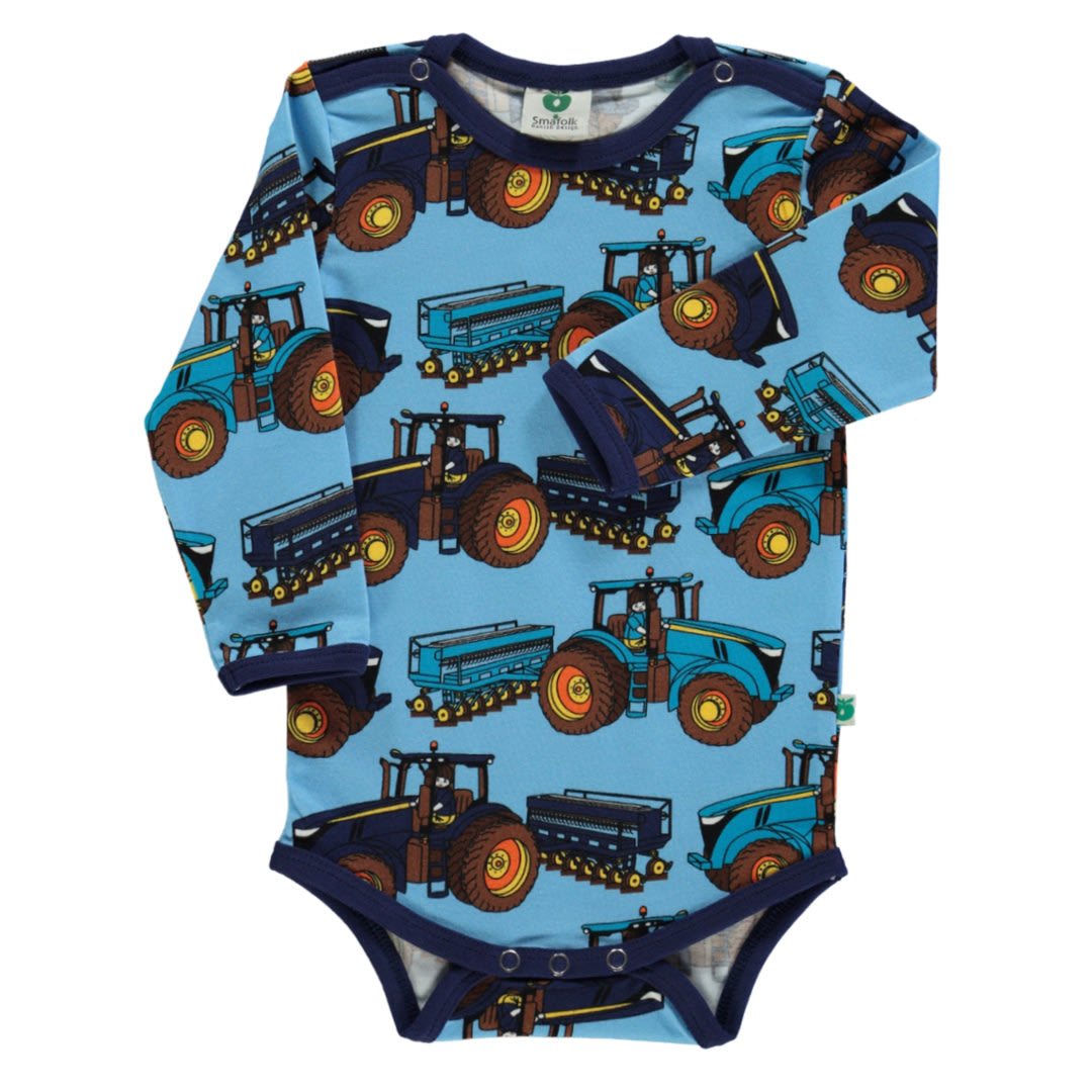 Long-sleeved body with tractors