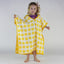 Badeponcho til børn med æbler 