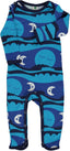 Long-sleeved all-in-one with sun and moon