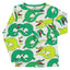 Long-sleeved shirt with crocodiles