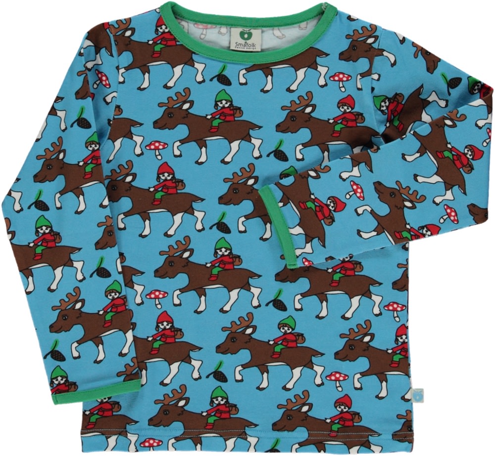 Long-sleeved reindeer blouse