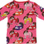 Long-sleeved blouse with horses