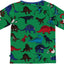 Langærmet bluse med dinosaur