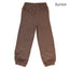 Trousers in thick wool fleece