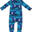 Long-sleeved all-in-one with sun and moon