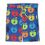 UV50 Swim Trunks with Retro Apples