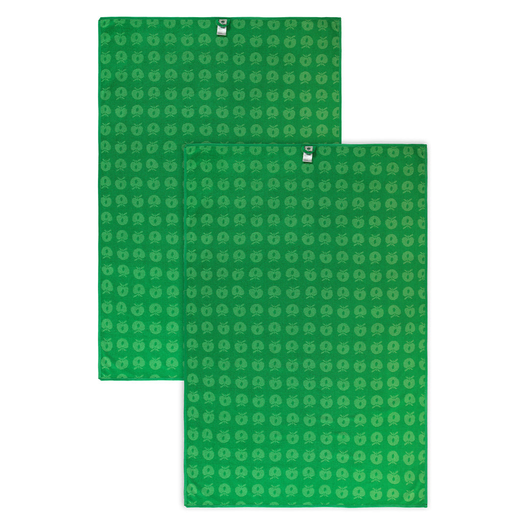 2 pack towels 100x150 with apples