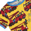 T-shirt with fire engine