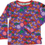 Long-sleeved t-shirt with flower